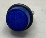 Qty 3 New Genuine Chris Products CH40B Blue Safety Reflector. Fixed Price $8.14.