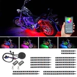 Ledglow 16PC Bluetooth Million Color Motorcycle Neon Accent Light Kit App. Fixed Price $204.99.