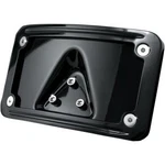 Kuryakyn 3148 Black Curved Laydown License Plate Mount With Frame. Fixed Price $115.99.