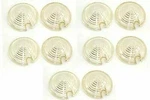 V-twin Bullet Style Marker Lamp Clear Lens For Harley Davidson. Fixed Price $10.61.