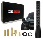 Jdm Style 3" Stubby Carbon Fiber Aluminum Auto Truck Black Antenna K543. Fixed Price $8.99.