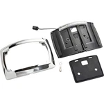 Ciro License Plate Frame Led Curved Chrome 7"X4" Harley 40500. Fixed Price $129.99.