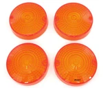 Honda Turn Signal Lens Set 33402-377-671 Amber CB400F CB550 CB750 GL1000. Fixed Price $25.95.