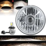 7" H4 Smd 360 Led Bulb Crystal Projector Headlight Harley Motorcycle. Fixed Price $61.70.