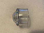 Harley 5065-25 Vl Knuckle Shot Glass Tail Lamp Clear Tag Lens Non-fluted 1934-55. Fixed Price $54.95.