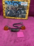 Harley Touring 2009 Up Turn Signal Tail Light Rear Bar Streetglide Stop Brake. Fixed Price $135.00.