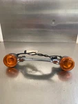 2004 Harley Road King Custom Flhrs Rear Back Directional Lamp Light Assemblies. Fixed Price $79.00.