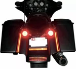 Custom Dynamics Mega Plasma Rods Led Lights Pair 8" Red 2040-0818 Harley A1. Fixed Price $90.00.