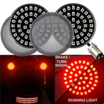 Eagle Lights Midnight 2 Harley Red Rear Led Turn Signals 1157 W/ Smoked Lenses. Fixed Price $99.99.
