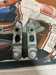 Tri Bar Tail Light Fender Mount Brackets Harley Davidson Dyna Wide Super Glide. Fixed Price $59.95.