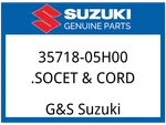 Suzuki Oem Part 35718-05H00 Socket & Cord. Fixed Price $67.85.