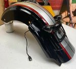 Oem 09-25 Harley Touring Rear Fender/fascia Tail Lights License Plate Mount. Fixed Price $499.95.