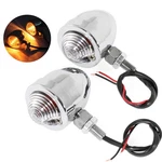 2X Motorcycle Bulb Turn Signals Indicator Lights Lamp For Harley Custom Chrome. Fixed Price $18.99.