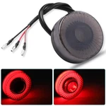 1PC Motorcycle Led Tail Light Brake Drl Rear Stop Red For Cafe Racer Bobber Atv. Fixed Price $13.98.