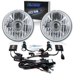 7" Crystal Projector Headlight White 6K Hid Kit Fits 76-16 Jeep Wrangler. Fixed Price $123.45.