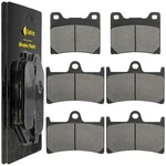 Front Rear Brake Pads For Yamaha YZF6R YZF600R 1999-2007. Fixed Price $34.29.