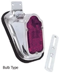 Fl Rear Chrome Tombstone Taillight For Harley Chopper Bobber Custom 11209. Fixed Price $44.95.