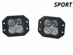 Diode Dynamics 3" White Pro Flush Mount Led Pod One Driving With Amber Backlight. Fixed Price $209.95.
