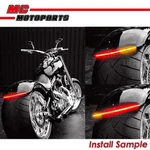 Amp-z 49CM Smoke With Signal Light Led Tail Bar Tube For Suzuki. Fixed Price $35.54.