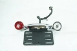 10 Harley Touring Street Glide Oem Rear Left & Right Turn Signals License Plate. Fixed Price $150.00.
