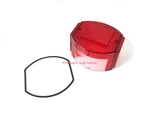 Taillight Lens For Vespa Ciao Bravo Grande Cev Style With Gasket. Fixed Price $22.00.