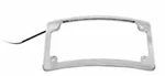 Custom Dynamics Radius Led Chrome License Plate Frame 2030-0631. Fixed Price $49.95.