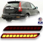 Led Rear Reflector Lamp Brake Light W/turn Red Lens For Honda Crv Cr-v 2010-2011. Fixed Price $42.92.