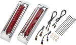 Ciro Filler Fits Panel Tail Lights - Red Lens Chrome 42052. Fixed Price $499.99.