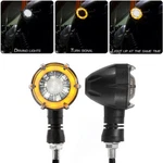 Motorcycle Amber Turn Signals Led Flowing Indicator Lights White Drl For Suzuki. Fixed Price $19.99.