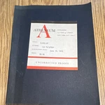 Len Deighton Close-up Uncorrected Proof Signed Atheneum 1972 Softcover Nyc. Fixed Price $79.99.