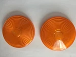 C10 Amber Colored Lenses For Motorcycles Trucks & Cars By Dietz. Fixed Price $7.99.