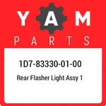 1D7-83330-01-00 Yamaha Rear Flasher Light Assy 1D7833300100, New Genuine Oem P. Fixed Price $505.10.