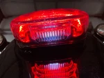 Custom Dynamics Taillight - With Bottom License Plate Illumination Window. Fixed Price $213.95.
