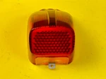 Jawa 175 250 350 353 360 Since 1960- Tail Light Lens With Logo Genuine Nos. Fixed Price $35.00.