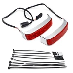 Led Chrome Saddlebag Run Brake Turn Signal Light Red Flhtkse Flhrse Fltruse. Fixed Price $34.99.