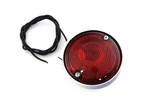 Chrome Turn Signal Front And Rear Red For Harley-davidson. Fixed Price $44.99.