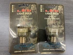 Cyron 2 Pack Led Socket Dual Function Amber Bulb P/n: AB-1157. Fixed Price $10.00.