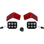 Custom Dynamics Led Light Tour-pak Red CD-TP-13-R. Fixed Price $129.95.