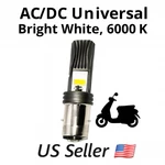 35/35W Led Hi/lo Light Bulb For Vespa Piaggio P# E2054 219528 71630 12V Visib. Fixed Price $15.99.