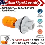 For Honda Acura 33302-S7A-003 Turn Signal Light Bulbs Socket Flasher Lamp Set. Fixed Price $10.99.