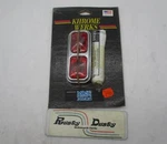Harley Davidson Khrome Werks Baron Mini Twin Red Marker Light Kit DS-280151. Fixed Price $58.99.