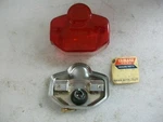 Nos! New! Oem! 1970 Yamaha Tail Light Base With Lens Assy R5 350 Twin 2 Stroke. Fixed Price $138.00.
