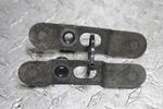 Tri Bar Tail Light Fender Mount Brackets Harley Davidson Dyna Wide Super Glide. Fixed Price $59.95.