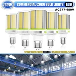 5 Pack 120W Led Shoebox Retrofit Corn Bulb Outdoor Parking Lot Street Lighting. Fixed Price $316.70.