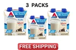 Atkins Protein Shake Creamy Vanilla, Keto Friendly, Gluten Free, 4 Ct- Ship. Fixed Price $18.19.