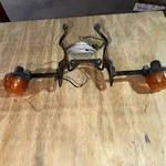Honda 1980 Cm 200T Twinstar Front Turn Signals/mounting Bracket. Fixed Price $38.00.