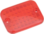 Drag Specialties Fits Replacement Mini Rectangular Lens - Red 165178. Fixed Price $6.06.