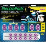Street Fx - 1042435 Electropods Lightpod/strip Kit, Purple/chrome. Fixed Price $79.99.