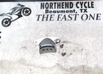 96-08 Kawasaki Vulcan Nomad VN1500 Rear Fender Plate Holder Bracket 11049-1604. Fixed Price $29.98.