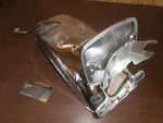 80 Kawasaki Genuine Rear Chrome Fender Mud Guard + Mount. Fixed Price $48.00.
